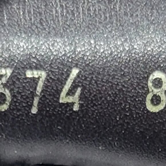 Gucci 101133 Mens Size US 8D Dark Brown Leather Gold Horsebit Driving Loafers - Picture 13 of 13